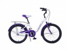 Велосипед Veltory (20-902V) белый/фиолетовый - Интернет-магазин детских товаров Pelenka66 Екатеринбург