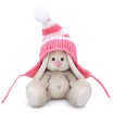 Зайка Ми в полосатой розовой шапке малыш SidX-287 - Интернет-магазин детских товаров Pelenka66 Екатеринбург