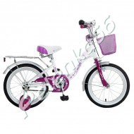 Велосипед 2-х "20" BUTTERFLY бел-розовый - Интернет-магазин детских товаров Pelenka66 Екатеринбург