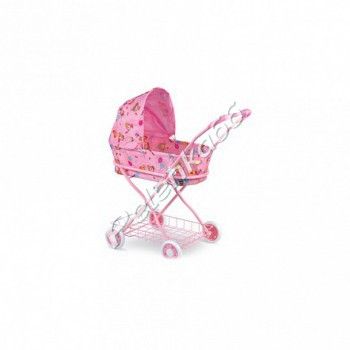 FEI LI TOYS Кукольная коляска с сумкой 65*38*60cm, розовый - Интернет-магазин детских товаров Pelenka66 Екатеринбург