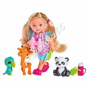 Кукла "Еви" - Сафари, 12 см  - Интернет-магазин детских товаров Pelenka66 Екатеринбург
