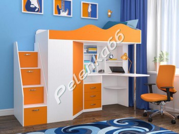 Кровать чердак "Пионер-1" - Интернет-магазин детских товаров Pelenka66 Екатеринбург
