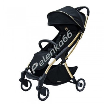 Прогулочная коляска Ryan Prime Light Gold Special Edition, цвет: royal black - Интернет-магазин детских товаров Pelenka66 Екатеринбург