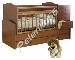 Детская кроватка трансформер Можга Кирюша С-859 - Интернет-магазин детских товаров Pelenka66 Екатеринбург