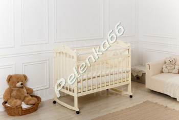 Кровать «Incanto Sofi» , цвет слоновая кость, колесо-качалка - Интернет-магазин детских товаров Pelenka66 Екатеринбург