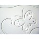 Комод пеленальный «Бабочки» со стразами белый, слоновая кость - Интернет-магазин детских товаров Pelenka66 Екатеринбург
