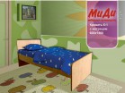 Кровать К1 с матрацем (набивной) - Интернет-магазин детских товаров Pelenka66 Екатеринбург