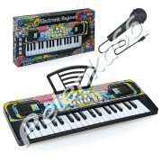 Синтезатор 37 клавиш с микрофоном, в коробке - Интернет-магазин детских товаров Pelenka66 Екатеринбург