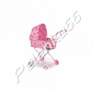FEI LI TOYS Кукольная коляска с сумкой 65*38*60cm, розовый - Интернет-магазин детских товаров Pelenka66 Екатеринбург