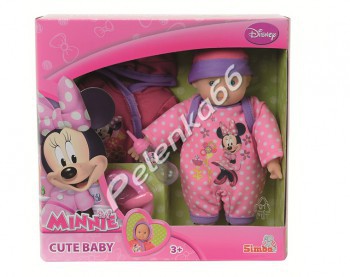 Пупс Simba Minnie Mouse 5018123 - Интернет-магазин детских товаров Pelenka66 Екатеринбург