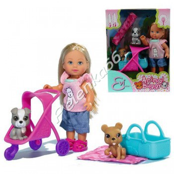 Кукла Еви с двумя собачками и коляской 5733080 - Интернет-магазин детских товаров Pelenka66 Екатеринбург