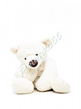 Мягкая игрушка Gulliver "Медведь белый" лежачий 43 см 7-43061-1 - Интернет-магазин детских товаров Pelenka66 Екатеринбург
