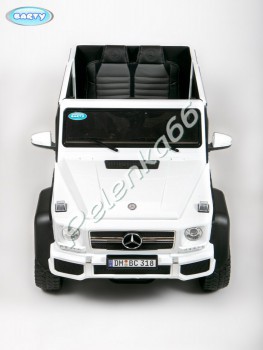 Электромобиль Barty Mercedes-Benz G63-AMG 4WD, шестиколесный, цвет - белый - Интернет-магазин детских товаров Pelenka66 Екатеринбург