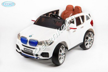 Электромобиль BARTY BMW X5 (М555МР) кузов F-15 performance белый - Интернет-магазин детских товаров Pelenka66 Екатеринбург