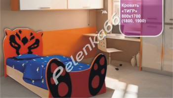 Кровать "Тигр" МДФ с матрасом Классик-2 - Интернет-магазин детских товаров Pelenka66 Екатеринбург
