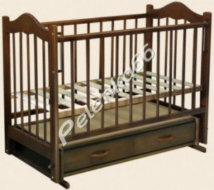 Детская кроватка Кира-4 с маятником Ведрусс - Интернет-магазин детских товаров Pelenka66 Екатеринбург