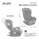 Автокресло группы 0+/1 (0-18кг) BAMBOLA Bambino Isofix - Интернет-магазин детских товаров Pelenka66 Екатеринбург