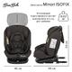 Автокресло BAMBOLA Minori Isofix поворотное (0-36 кг) - Интернет-магазин детских товаров Pelenka66 Екатеринбург