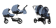 Детская универсальная коляска для двойни Bebetto 42  - Интернет-магазин детских товаров Pelenka66 Екатеринбург